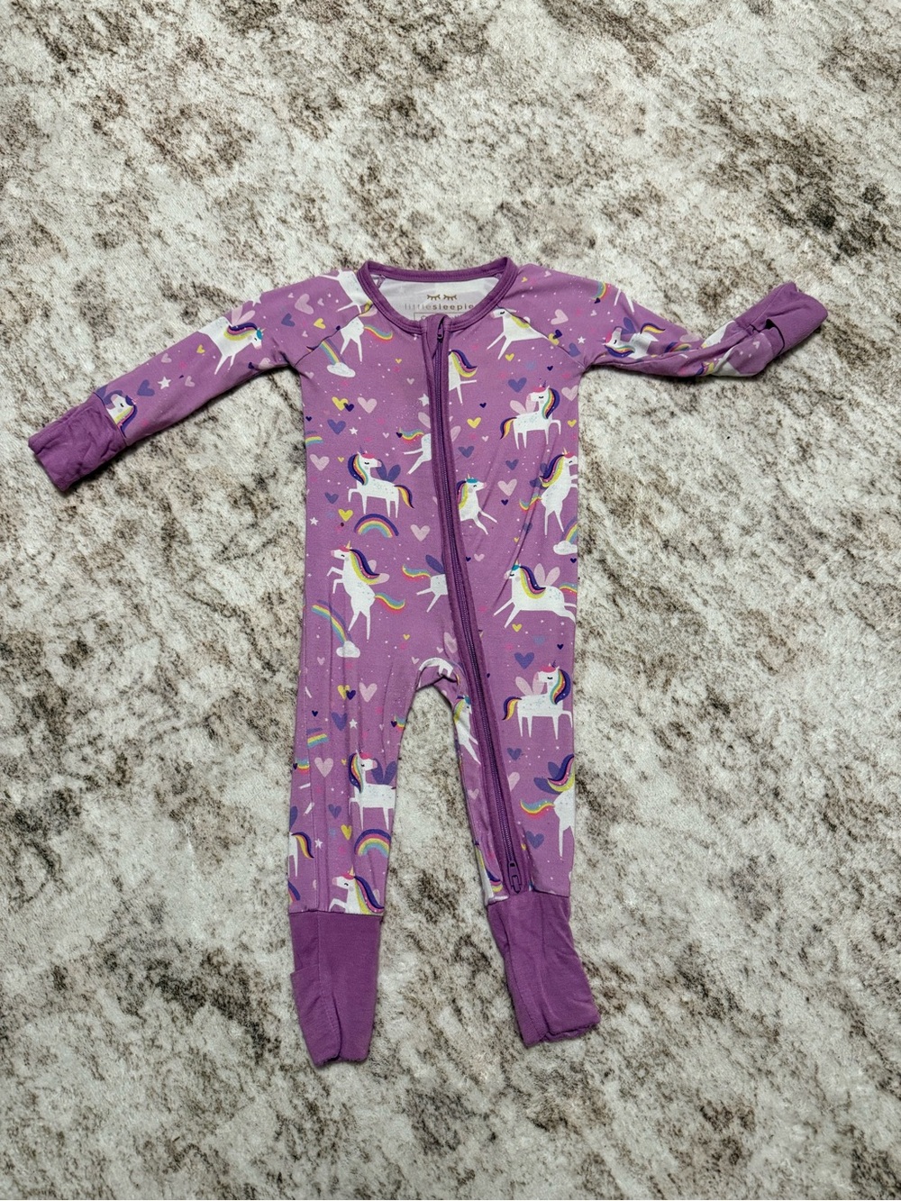 Little sleepies romper